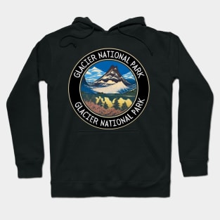 Glacier National Park Hiking and Travel Lovers Hoodie